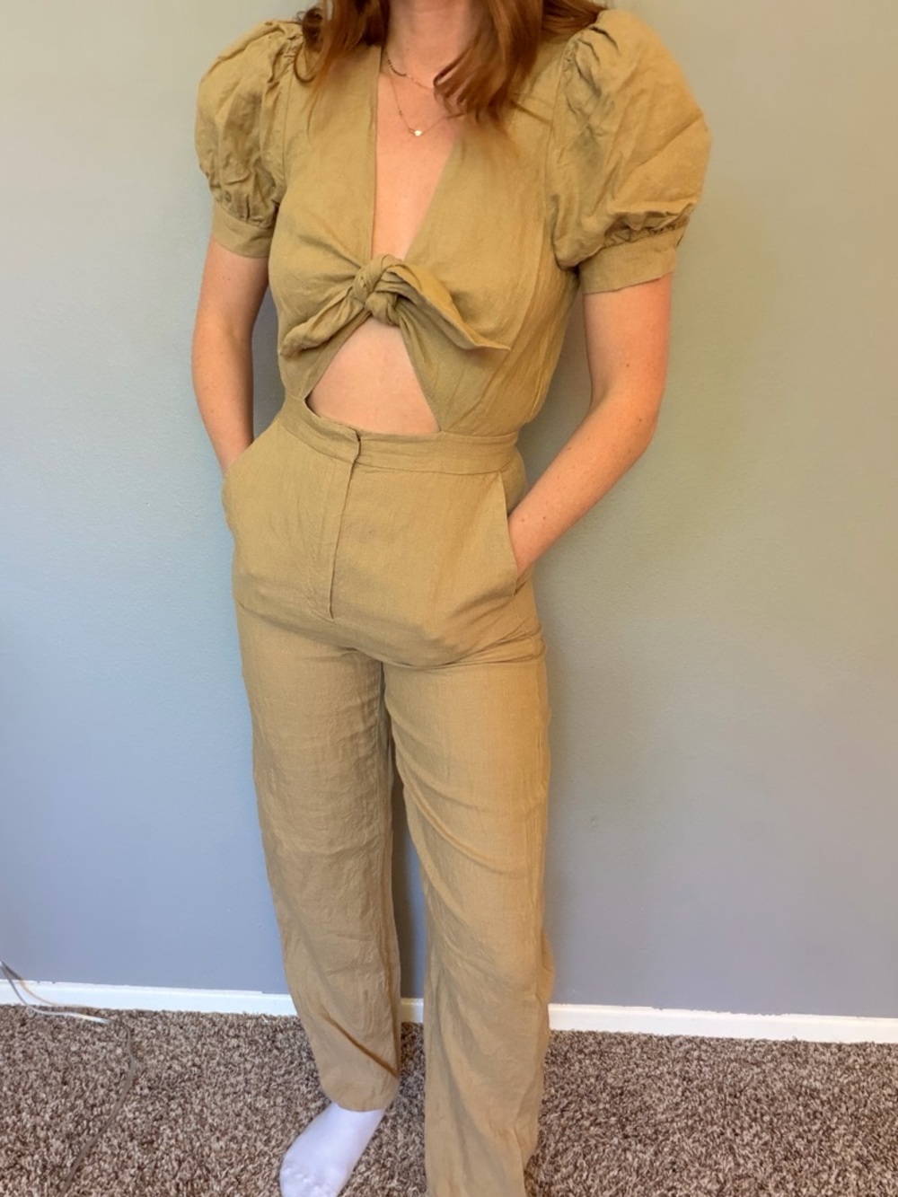 &otherstories linen beige Jumpsuit